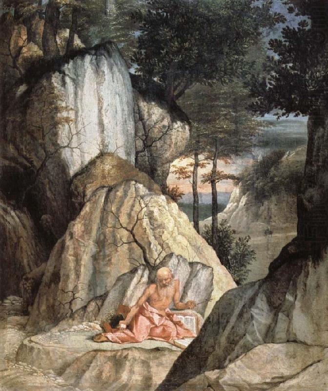 St. Jerome in penitence, Lorenzo Lotto